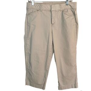 Intro Stretch Khaki Capri Pants 8P